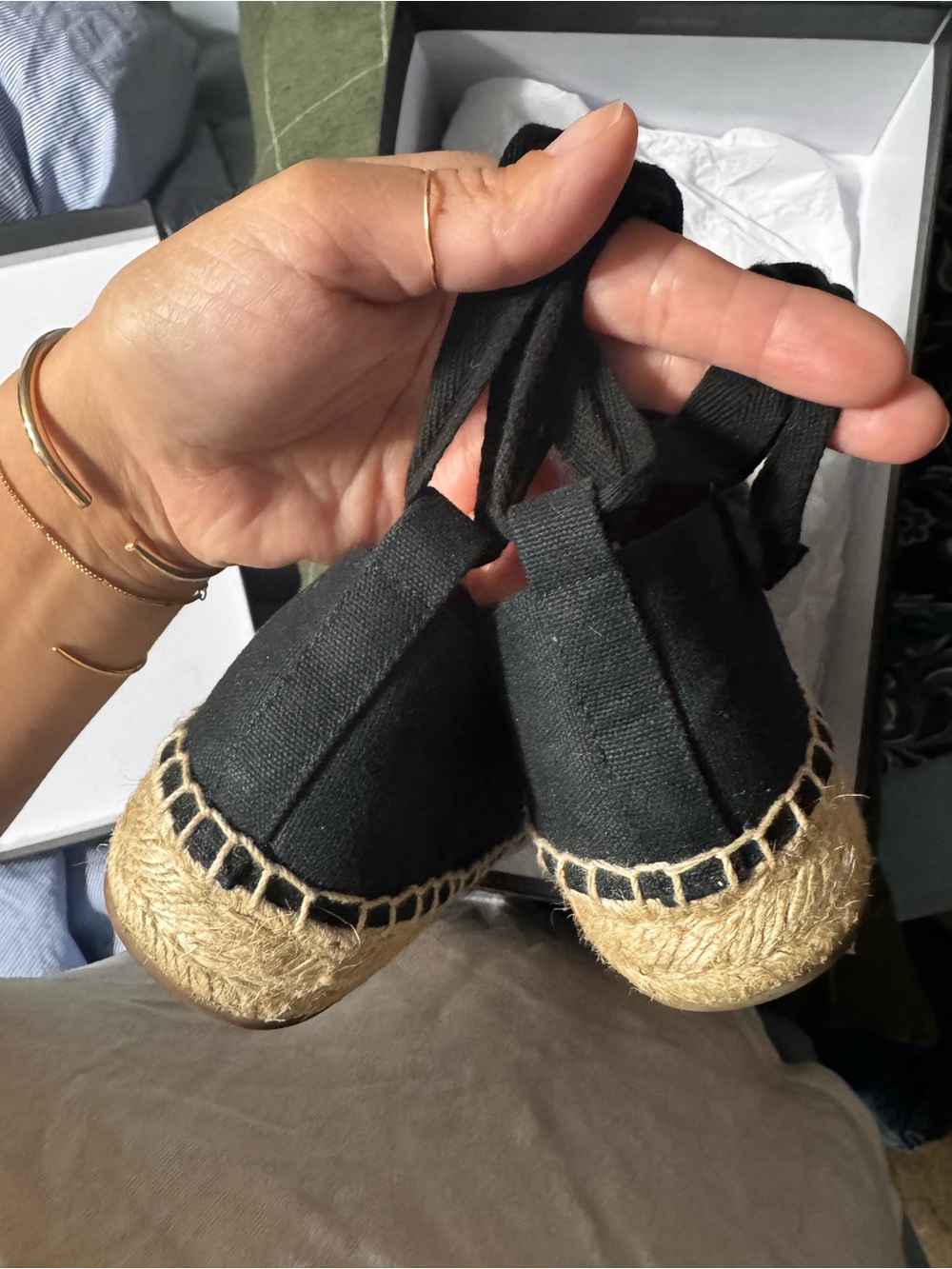 J Crew Canvas Espadrille Flat - Picture 8 of 8